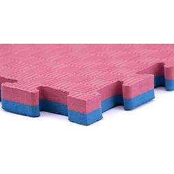 TRINFIT Tatami MMA Elite T30 - 100 x 100 x 3 cm - červená/modrá