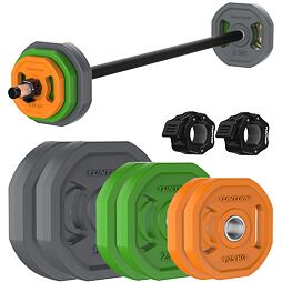 Aerobic Pump Set TUNTURI 20kg pogumovaný