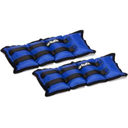 Záťaže na ruky alebo členok VIRTUFIT 2 x 1 kg - modré