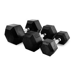 Súprava jednoručných činiek TUNTURI Hexa 1-10 kg (10 párov)