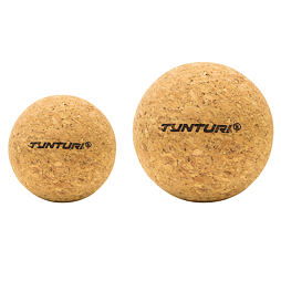 Korkové masážne loptičky set TUNTURI Cork Massage Ball - 2 kusy