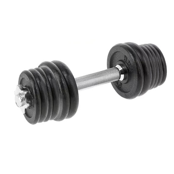 Jednoruční nakládací činka TRINFIT 30 mm 15 kg