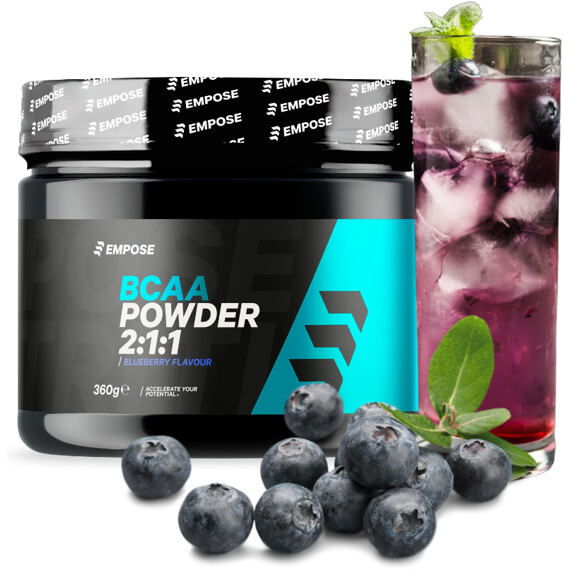 EMPOSE BCAA Powder 360 g Borůvka