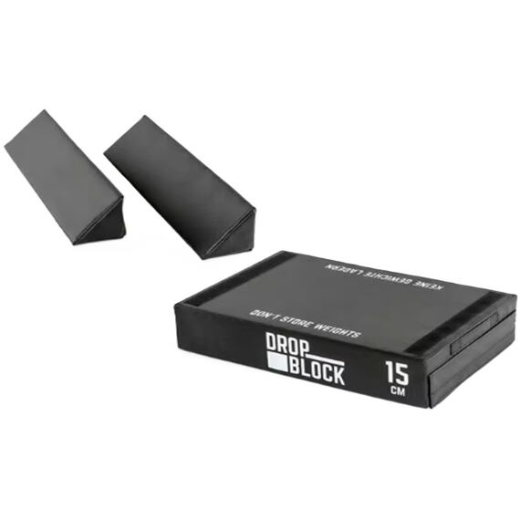 Měkčené dopady pod činku TRINFIT Soft drop pads včetně klínů