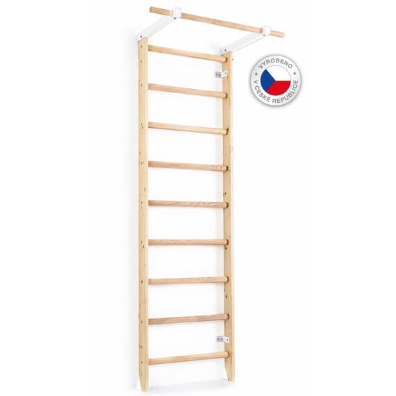 Ribstol TRINFIT Elegance WOOD + Hrazda biela