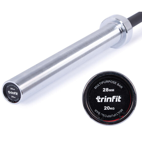 Olympijská osa TRINFIT 2200 mm MULTIPURPOSE BLACK
