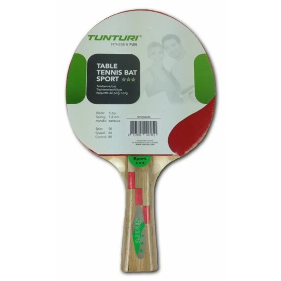 Raketa na stolný tenis TUNTURI Bat Sport