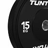 Set Olympijských Bumper kotoučů TUNTURI Platinum Černý - 290 kg