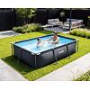 Bazén VIRTUFIT Rectangular Swimmingpool 300 x 210 cm černý