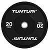 Set Olympijských Bumper kotoučů TUNTURI Platinum Černý - 120 kg