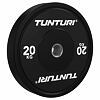 Set Olympijských Bumper kotoučů TUNTURI Platinum Černý - 290 kg