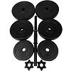 Jednoručná nakladacia činka 15 kg TUNTURI Vinyl 25 mm
