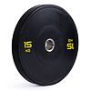 Olympijská činka TRINFIT 220 kg Bumper BLACK