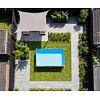 Bazén VIRTUFIT Rectangular Swimmingpool 300 x 210 cm černý