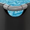Bazén VIRTUFIT Rectangular Swimmingpool 400 x 200 cm černý