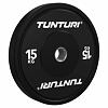 Set Olympijských Bumper kotoučů TUNTURI Platinum Černý - 60 kg