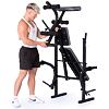 TRINFIT Set činek 50kg s lavicí U150