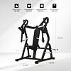 TUNTURI PLATINUM Chest Press Plate loaded V-series