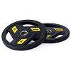 Olympijská činka TRINFIT 90 kg TRI-GRIP pogumovaná
