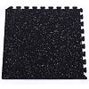 TRINFIT set 4 ks Puzzle EVA + Guma 60 x 60 x 1,2 cm - šedo-černý vsyp