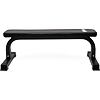 VIRTUFIT Flat Fitness Bench čierna