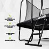 VIRTUFIT Premium s ochrannou sieťou Čierna 244 x 366 cm