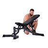 TRINFIT Bench L5 Pro s kopačom + bicepsovou opierkou + kladkou