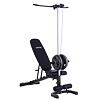 Posilovací lavice VIFITO U70 s kopačem, bicepsovou opěrkou a kladkou