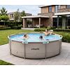 Bazén VIRTUFIT Round Swimmingpool 366 x 100 cm béžový